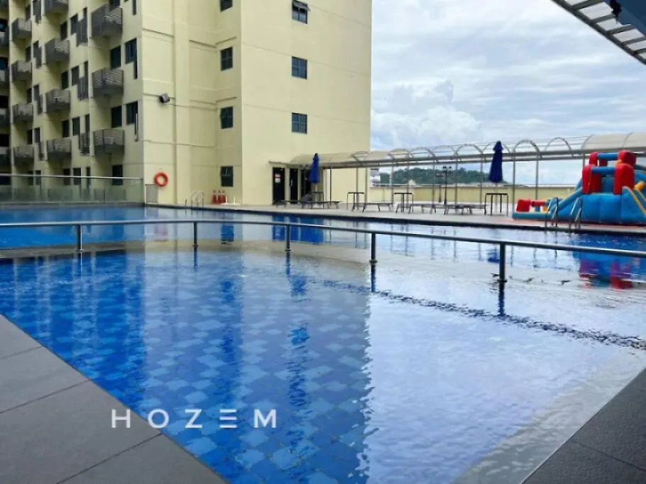 1Br2B Hozem Kk1066 Apartment Cbd Kota Kinabalu Malezya